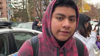 15 Year Old Boy Stabbed inside School by Fellow Student (INTERVIEWS) - Brooklyn