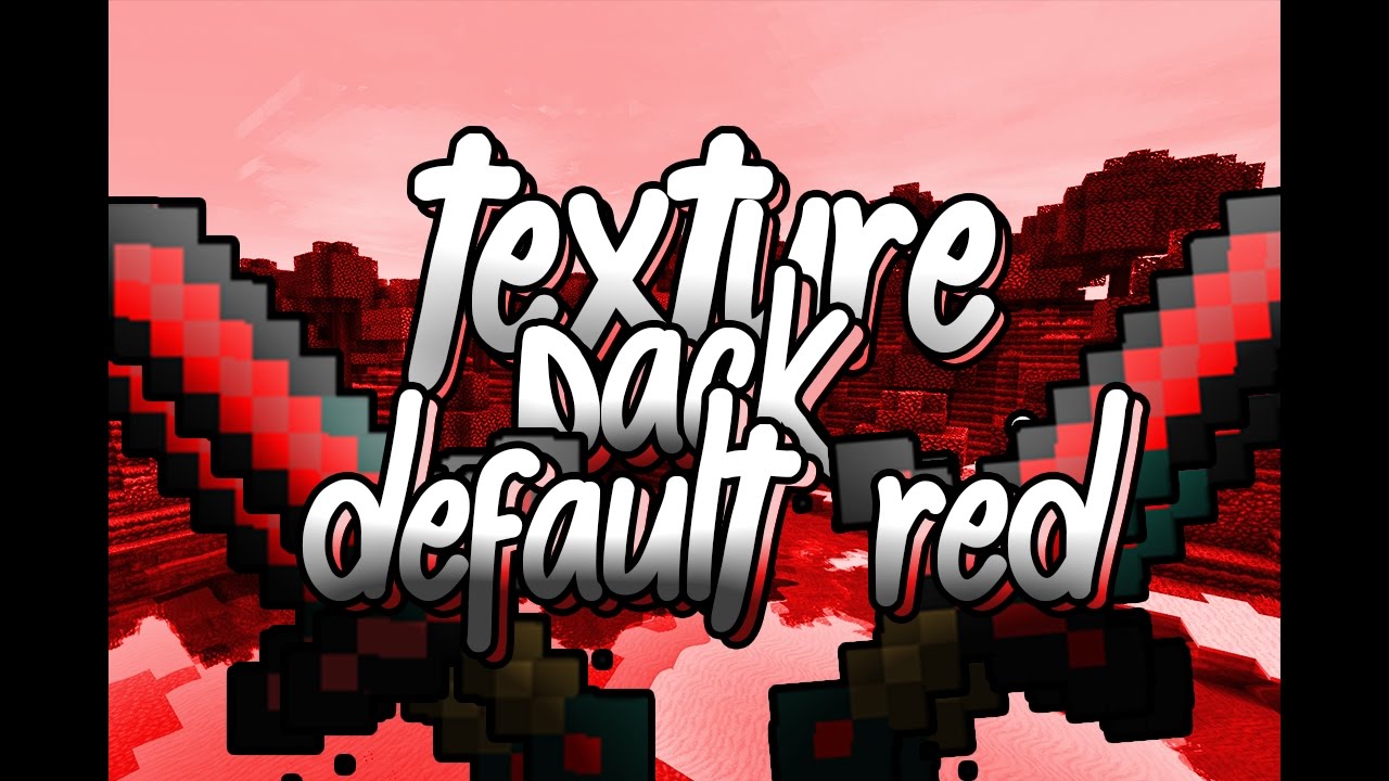 REVIEW TEXTURE PACK PVP RED DEFAULT EDIT 1.8 - YouTube