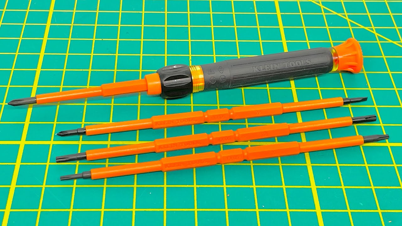 Wiha 1000V 7 Piece Insulated SlimLine Precision Pop Up Screwdriver