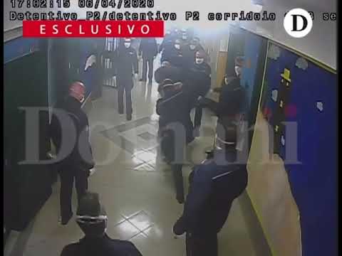 violenze carcere Smcv tratto da video esclusivo di Domani