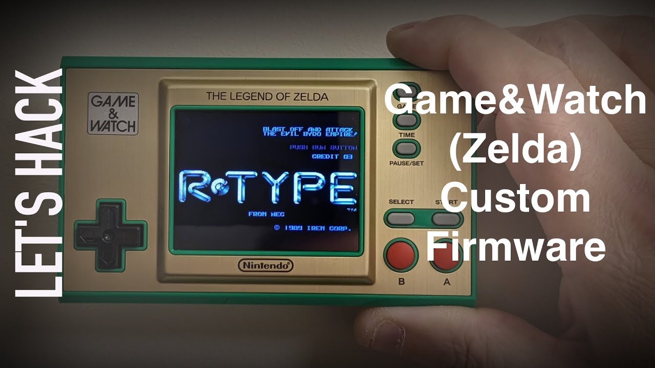 Hacking and Flashing Game&Watch (Zelda, linux VM) YouTube