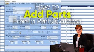 How to Add Parts From a Parts Catalog