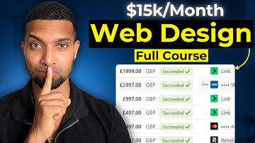 How To START A $15K/month Web Design Agency (GoHighLevel)