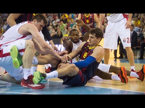 Highlights: FC Barcelona-Oympiacos Piraeus, Game 2