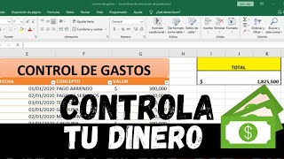 Como Hacer Un SISTEMA  Para Controlar Los Gastos De Tu Emprendimiento En EXCEL