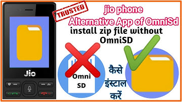 OmniSD Alternative App  install zip file without OmniSD