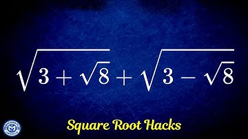 A Tricky Olympiad Math Square Root Problem | Math Olympiad | Can you solve this? 