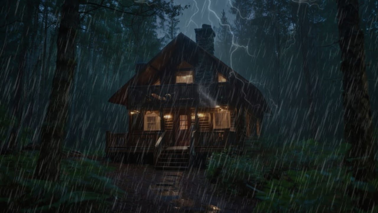 Heavy Rain ASMR | Ultimate Stress Relief for Sleep & Study 2025