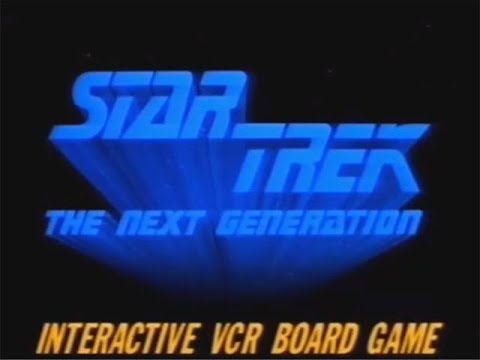 Star Trek: The Next Generation Interactive VCR Board Game - A Klingon Challenge