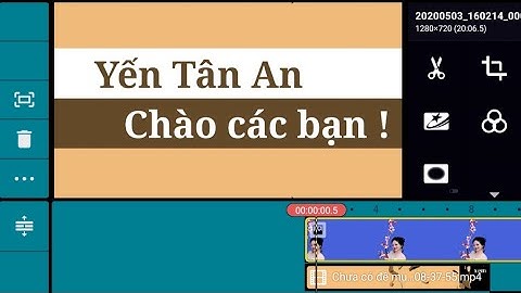 Hướng dẫn tạo intro video trên điện thoại bằng Kinomatter