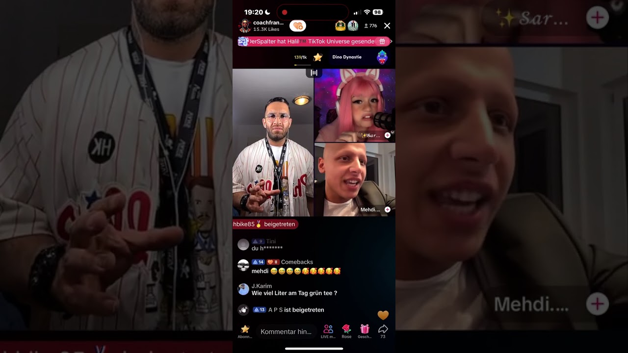 coachfranky war live es eskaliert.  14.11