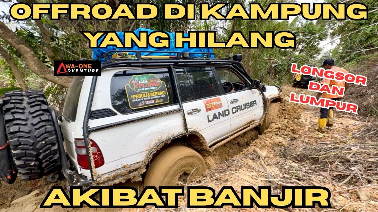 KAMPUNG YANG HILANG‼️IOX PEDULI BENCANA SUMATRA - ACEH TAMIANG PART 2 | WA-ONE ADVENTURE 