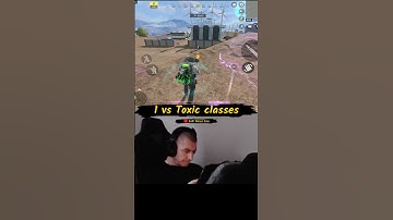 1 vs Toxic classes!!!! CODM #short #shorts