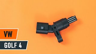 Hur byter man ABS-sensor VW GOLF IV (1J1) - videoguide