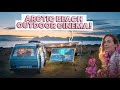 Arctic Beach Outdoor Cinema & scary mountains (Grand Norwegian Road Trip ep. 5)