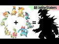 All Johto Starters Evolution Pokémon Fusion | Drawing WORLD RECORDS | Max S