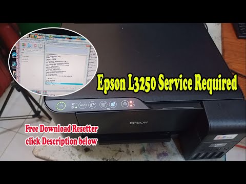 Cách Reset máy in Epson L3250 l Miễn phí Tải về công cụ Reset