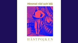 Himmel röd och blå