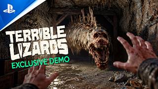 TERRIBLE LIZARDS First Gameplay Demo | New Parkour Horror like Jurassic Park Survival & Dying Light screenshot 4