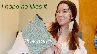 Crocheting My LONG DISTANCE Boyfriend a Messenger Bag