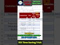 Delete Only Blank Rows in Excel ⚡ No Data Loss Trick 😱 | COUNTBLANK Formula #shorts #excel