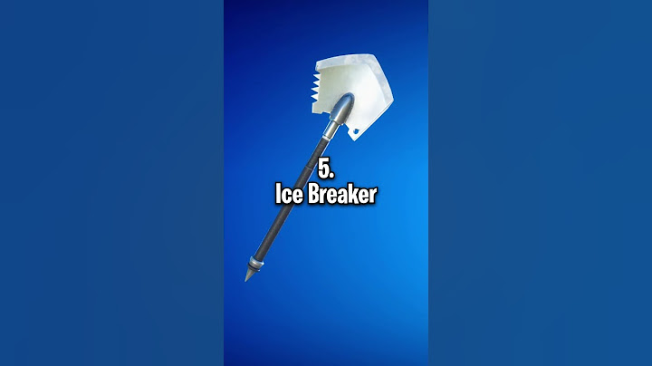 10 Best Fortnite Pickaxes!
