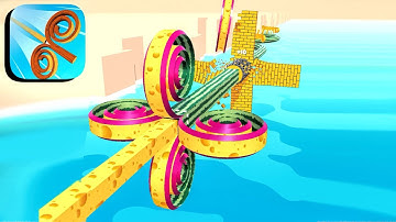 Spiral Rider ​- All Levels Gameplay Android,ios (Levels 91-92)