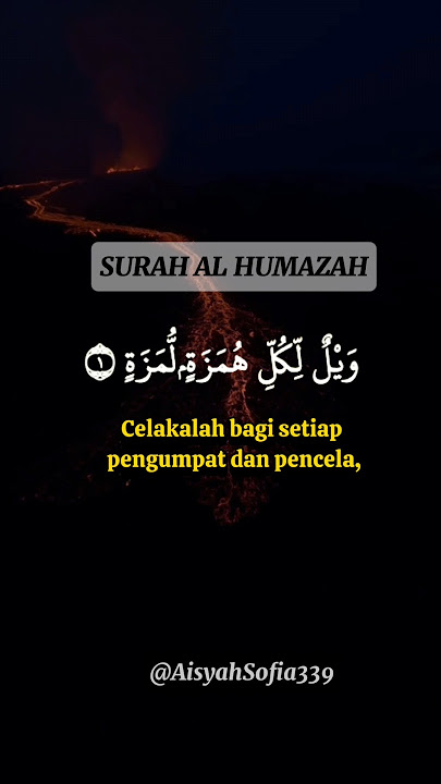 🔥Ancaman Allah kepada pengumpat. #quran #qurantilawat