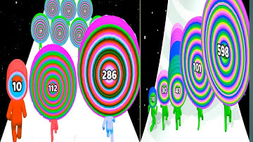 LAYER MAN 3D - ASMR Gameplay iOS,Android Walkthrough Pro Game Mobile (Level Up Big Head Man Run) 2