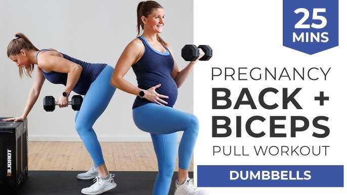 35-Minute Prenatal Cardio Workout with Mobility + Stretching (No Equipment)  