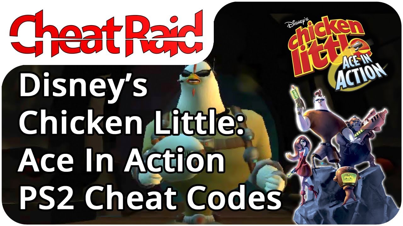 Chicken Little: Ace In Action Cheat Codes | PS2