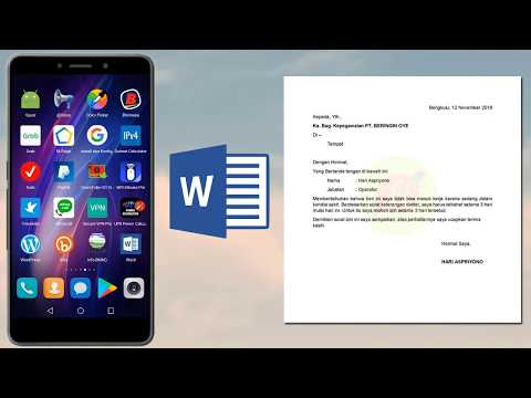 Video: Cara Menulis Aplikasi Untuk Cuti Orang Tua