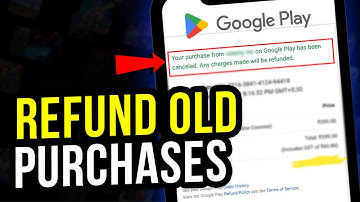Hoe u oude aankopen in Google Play kunt terugbetalen - 100% werkt