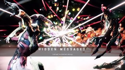 Warframe: "Hidden Messages" All Dialogue/Cutscenes