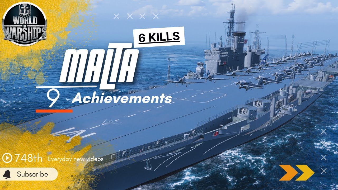 MALTA World of Warships - What is the BEST AIRCRAFT CARRIER in the game ...