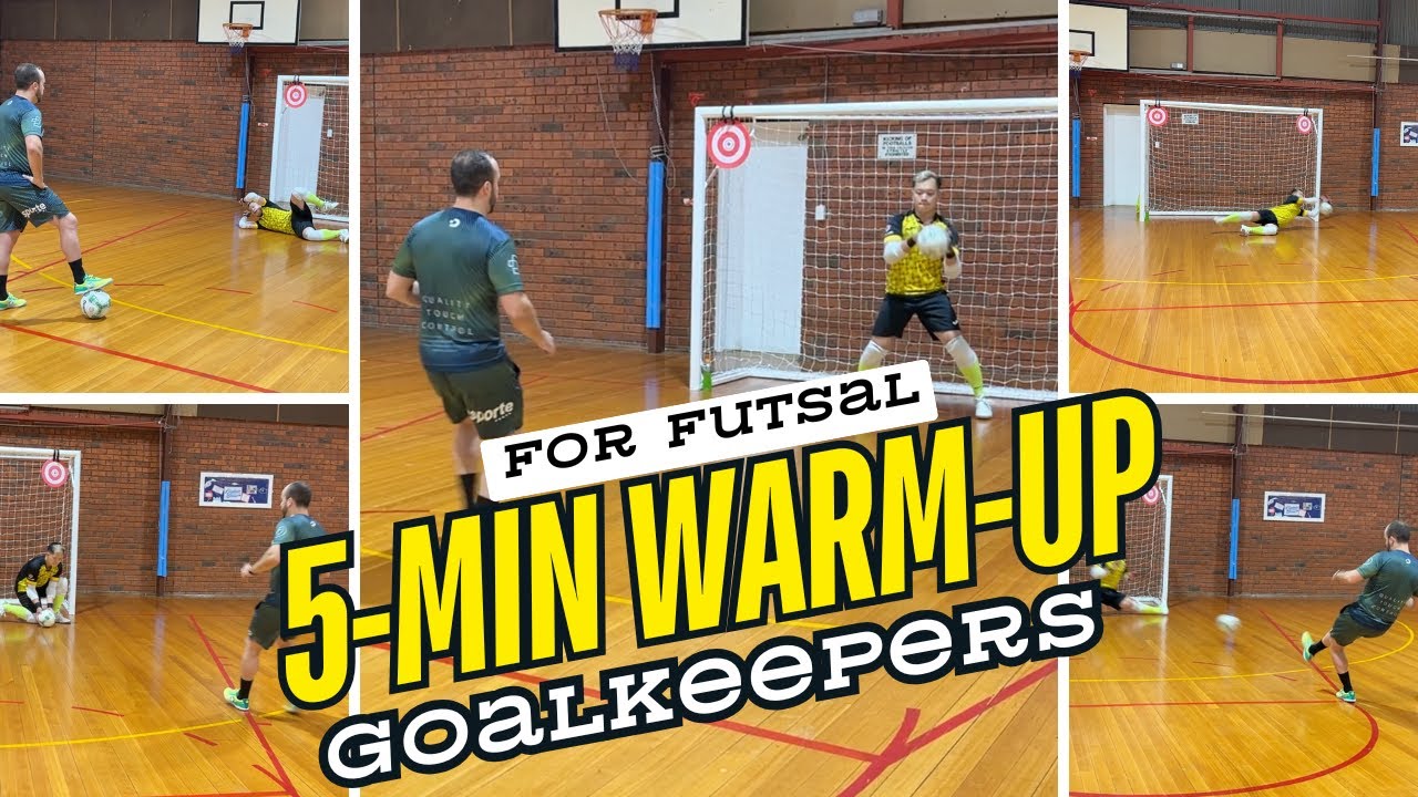 5-Minute Futsal Goalkeeper Warm-Up Routine (with Futsalroos GK Aaron Yu)