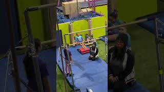 Her 1st Gymnastics Competition Was Amazing 😁 #shorts