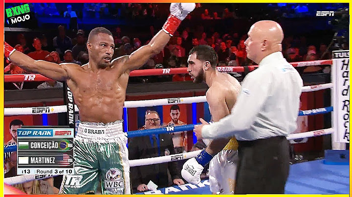 Robson Conceicao (Brazil) vs Xavier Martinez (USA) - Boxing Highlights HD