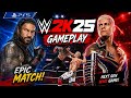 WWE 2K25 Roman Reigns vs cm punk GamePlay