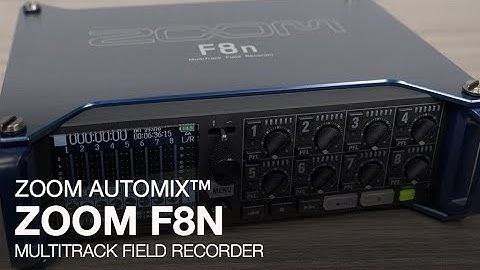 Zoom F8n: Zoom AutoMix™
