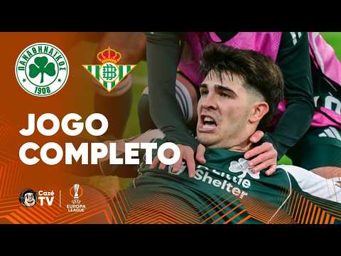 JOGO COMPLETO: PANATHINAIKOS X REAL BETIS | EUROPA LEAGUE 2025/2026 | OITAVAS DE FINAL