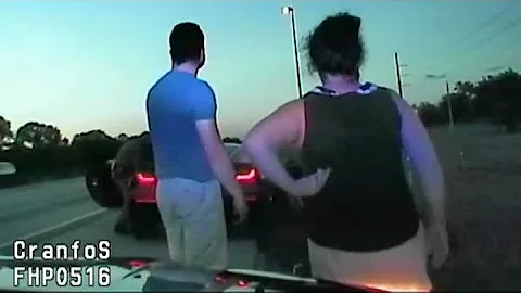 Dashcam Video of Gun Wielding Priest's Arrest