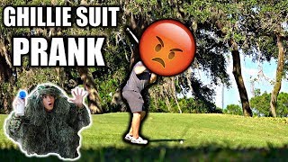 GHILLIE SUIT GOLF COURSE AIR HORN PRANK**BEHIND THE SCENES**