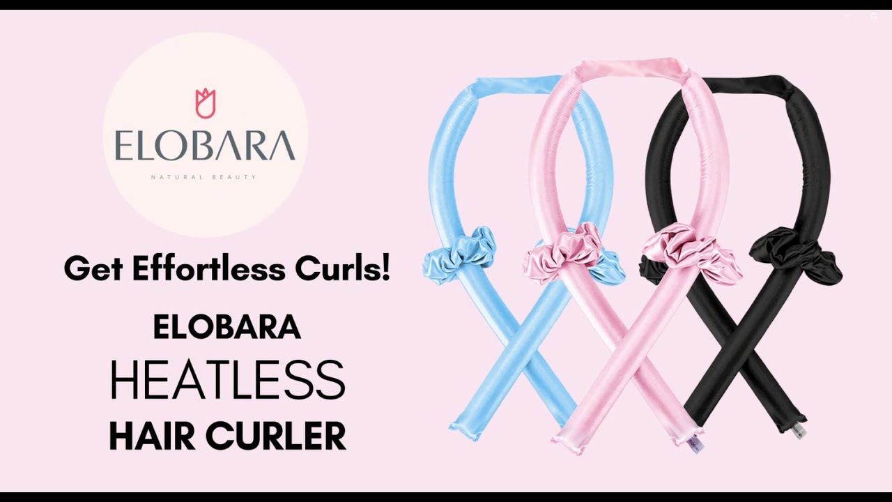 Heatless Hair Curler – ELOBARA