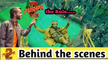 Pushpa 2 behind the scenes | पुष्पा 2 मूवी | Allu Arjun | VFX | making of pushpa 2 |@ooiamrit_0501