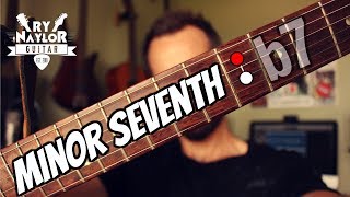 Minor Seventh on Guitar Flat 7th b7 Guitar Interval Lesson