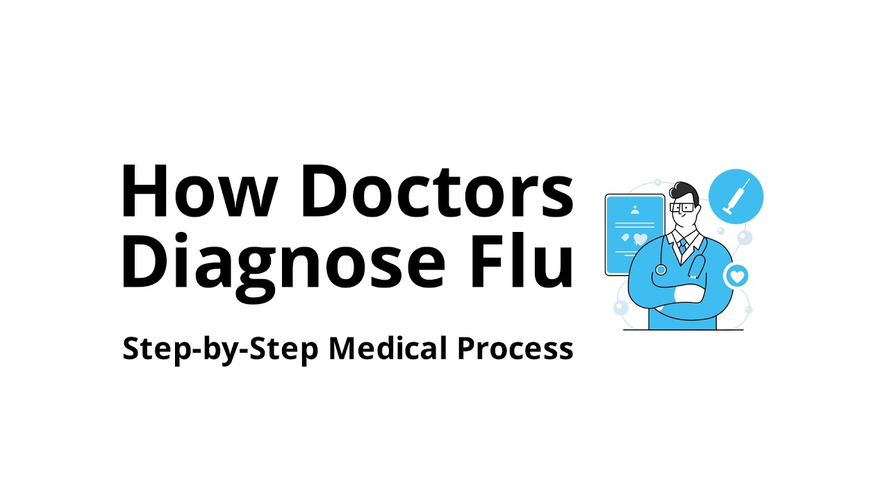 How do doctors diagnose flu (influenza) (step by step)?