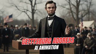 Gettysburg Address Brought to Life | AI Animated Story