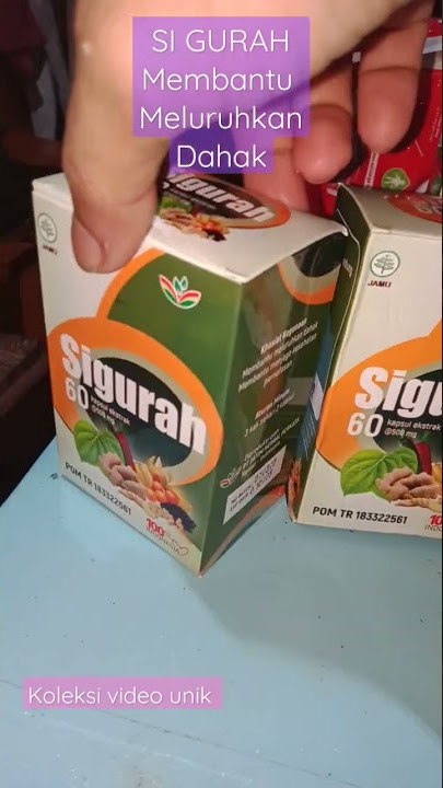 si gurah peluruh dahak herbal