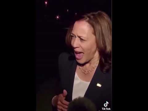 Kamala Harris Laughs When Reporter Starts To Ask Her About Americans Trapped In Afghanistan